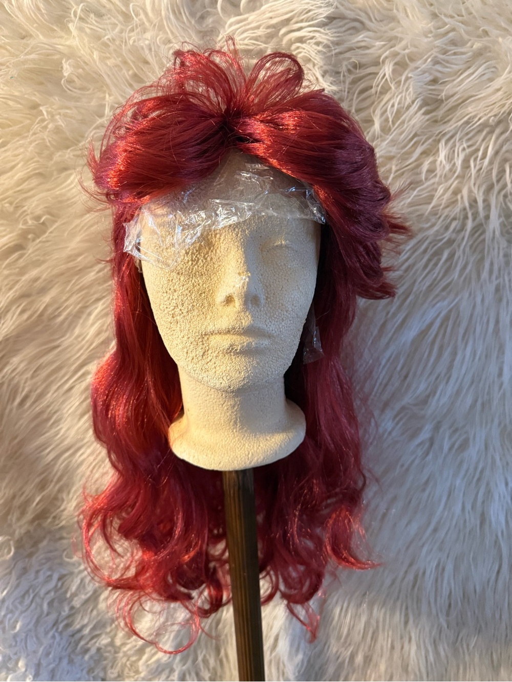 Kids Ariel Synthetic Wig in Deep Burgundy (E7)